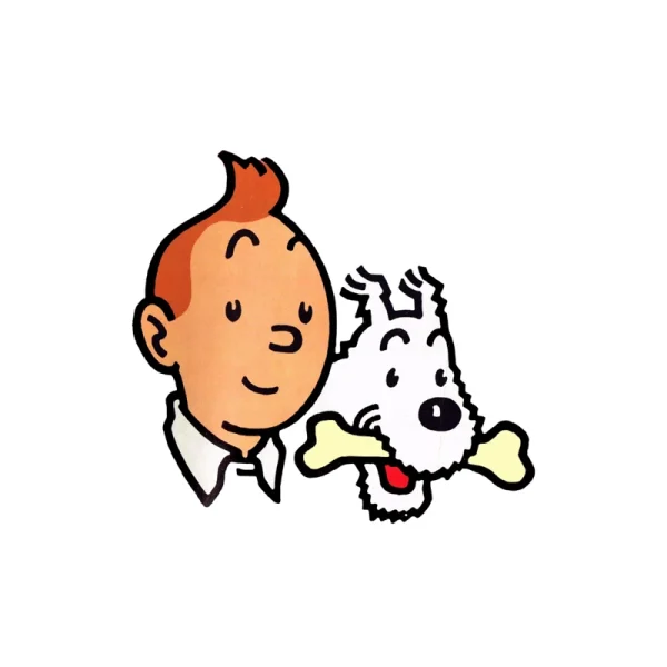 استیکر لپ تاپ مدل تن تن Tintin کد 085-100-0030