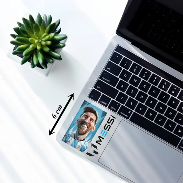 استیکر لپ تاپ و موبایل مدل لیونل مسی کد 056-101-0025 - تصویر 2