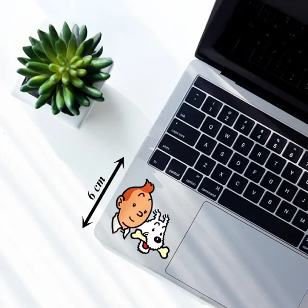 استیکر لپ تاپ مدل تن تن Tintin کد 085-100-0030 - تصویر 3