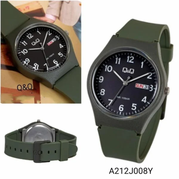 ساعت مچی عقربه ای کیو اند کیو مدل a212j008y - تصویر 5