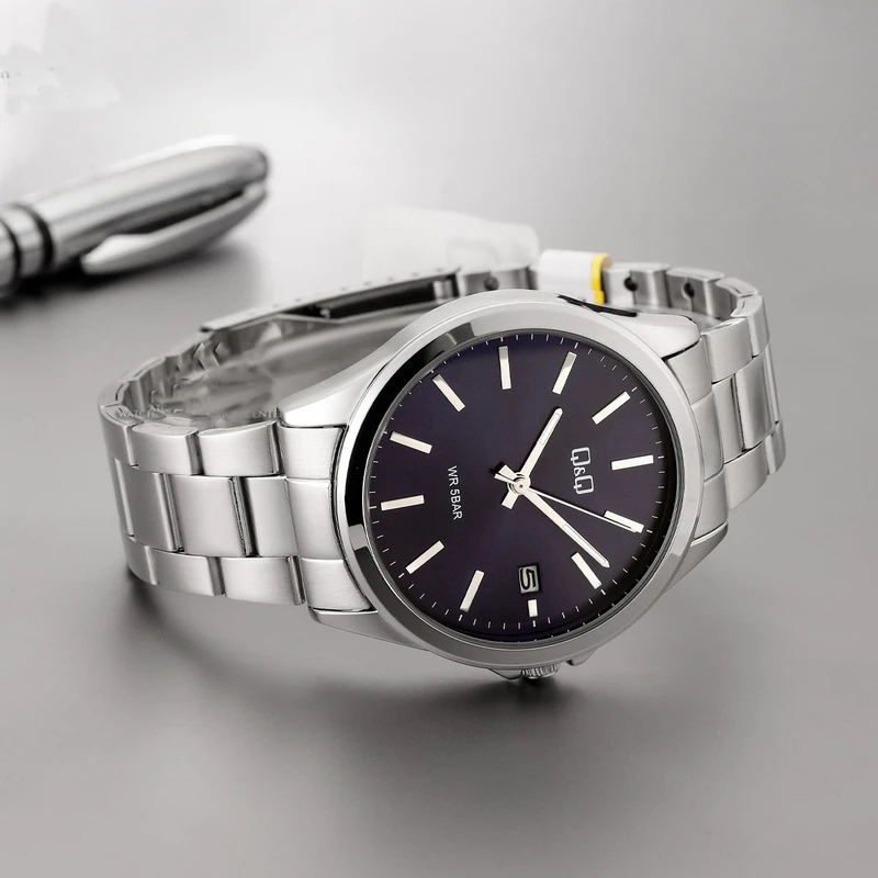 ساعت مچی عقربهای کوارتز مردانه کیو اند کیو مدل A484-212 - تصویر 3